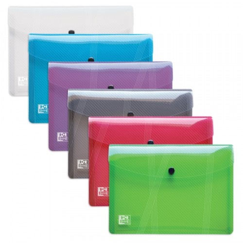 Teczka kopertowa na zatrzask A5 400031401 MIX OXFORD HAWAI