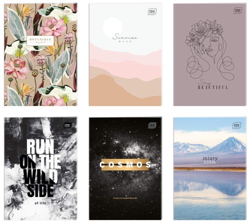 Zeszyt A4 96 kartek w kratkę M 70G UV INTERDRUK