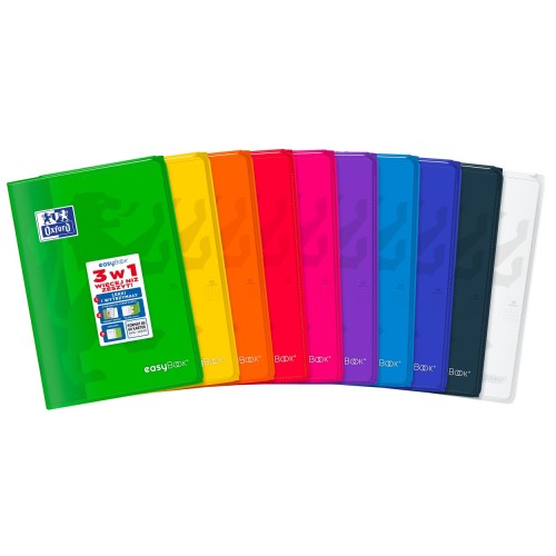 Zeszyt OXFORD easyBook B5 60 kartek w kratkę okładka PP 400184112