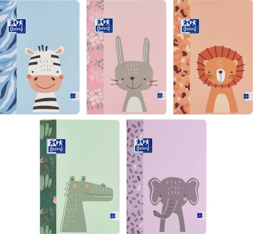 Zeszyt OXFORD Kids A4 32 kartki kolorowa trzylinia 400175621