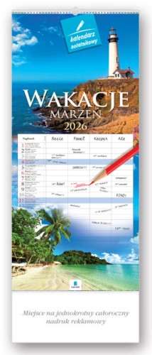 KALENDARZ NOTATNIKOWY WN03 WAKACJE MARZEŃ LUCRUM