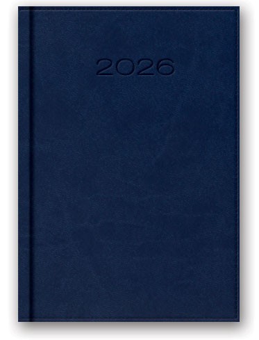 KALENDARZ KSIĄŻKOWY B6 DNS 41D-04-VIVELLA NIEBIESKI LUCRUM