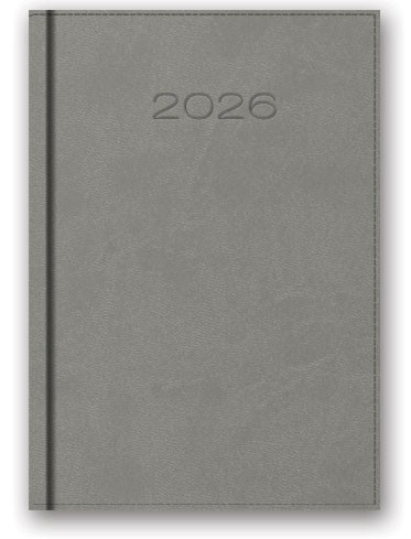 KALENDARZ KSIĄŻKOWY B6 DNS 41D-08-VIVELLA SZARY LUCRUM