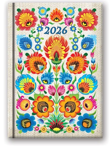 KALENDARZ KSIĄŻKOWY B6 DNS 41DS-01-SOFT WYCINANKA LUCRUM