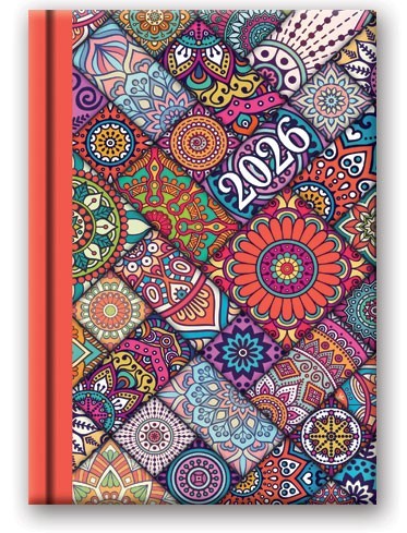 KALENDARZ KSIĄŻKOWY B6 DNS 41DS-05-SOFT ETNO LUCRUM