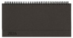 KALENDARZ  LEŻĄCY MANAGER LUX H2 grafit texas TELEGRAPH