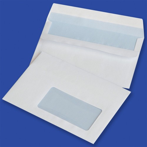 KOPERTA  C6 BIAŁA OKIENKO PRAWE SK 1000 szt.