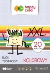 Blok techniczny kolor A4 20k 170g 3717 2030-09 HAPPY COLOR