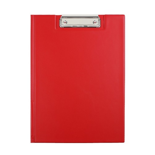 Klip teczka A4 KH-04-04 CZERWONY BIURFOL