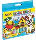 Farby witrażowe AMOS GD10P10 10,5ml x 10 kolorów 170-1692