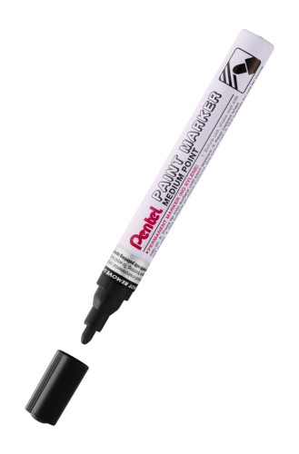 MARKER OLEJOWY GRUBY MMP10-A CZARNY PENTEL ALUMINIOWA OBUDOWA