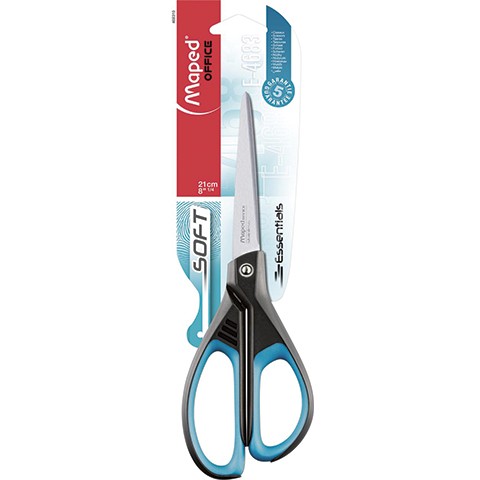 NOŻYCZKI  MAPED 21CM 468310 ESSENTIAL SOFT ASYMETRYCZNE