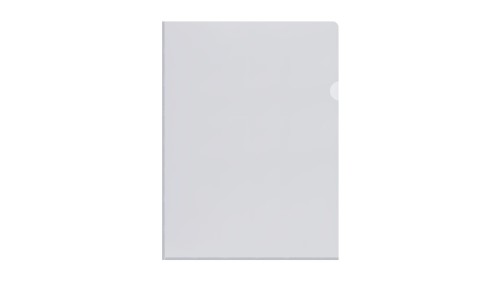 Ofertówka A4 twarda "L" 25 szt. PVC 200mic OF-01 przezroczysta BIURFOL