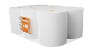RĘCZNIK MAXI BIAŁY 2-W CELULOZA 100% 19cm x 100mb P1000 Clean Office
