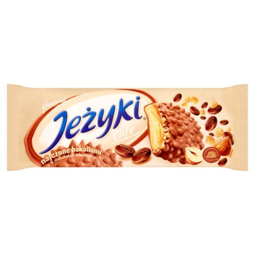 Ciastka Jeżyki Cafe w czekoladzie 140g Goplana