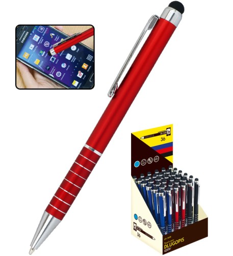 Długopis automatyczny GRAND GR-3608 Touch Pen wkład niebieski