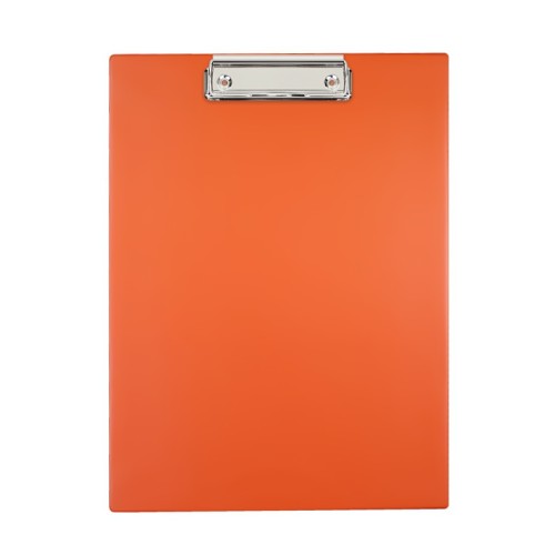 Klip deska A4 KKL-01-04 POMARAŃCZOWY BIURFOL