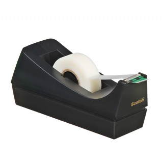 Podajnik taśmy klejącej SCOTCH czarny C-38 3M-70005150167