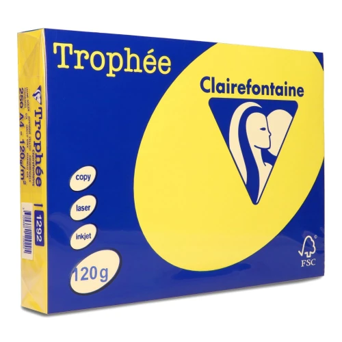 Papier ksero Trophee A4 120g 1292 słoneczny