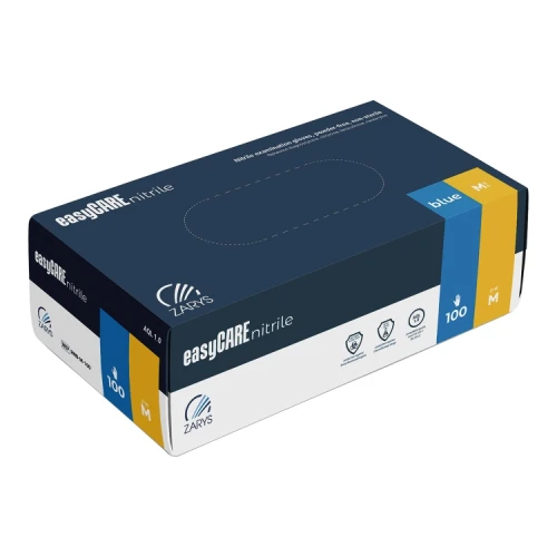 Rękawice nitrylowe EASYCARE 100 szt. rozmiar XL niebieskie HGK-BHRE999955