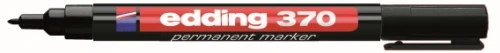 MARKER OKRĄGŁY CIENKI ED-370/001 CZARNY EDDING