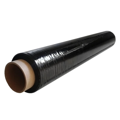 Stretch folia ręczna 50cm*23mikr 1,65kg netto czarna 156M