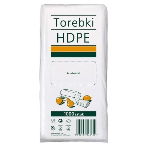 Woreczki HDPE 18/4X35 (1000 sztuk) Sarantis