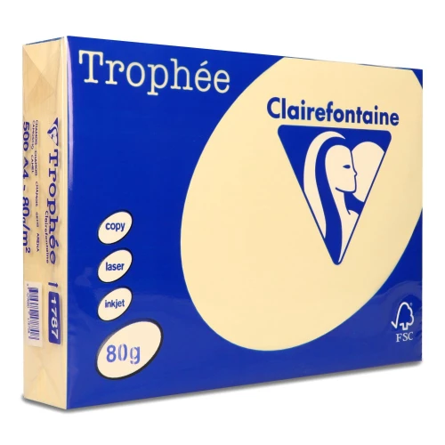 Papier ksero Trophee A4  80g 1787 kremowy