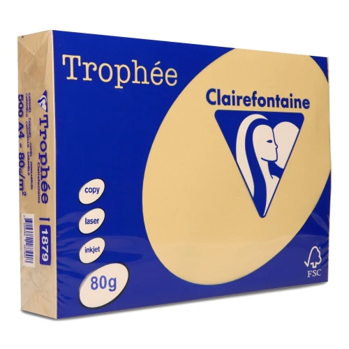 Papier ksero Trophee A4  80g 1879 brąz wielbłądzi