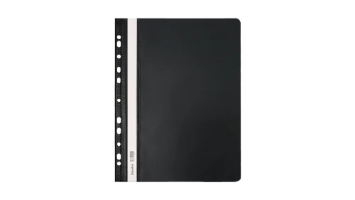 Skoroszyt A4 PVC twardy zawieszany ST-02-05 czarny BIURFOL