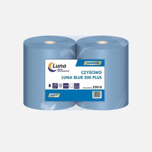 Czyściwo papierowe 2-W 23018 /2/ celuloza niebieska 200M Luna Blue 200 Plus