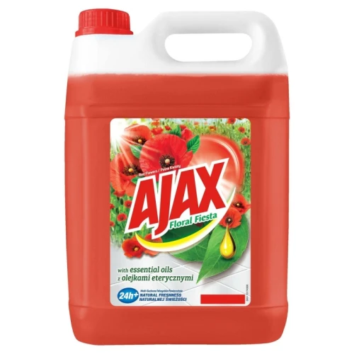 Płyn uniwersalny Ajax 5L Floral Fiesta polne kwiaty (czerwony)