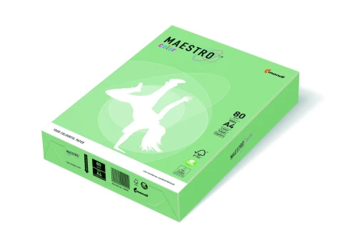 Papier ksero MAESTRO color A4 80g zielony 941-MG28A80S Pastel