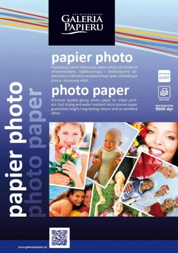 Papier fotograficzny A4 180g 25 ark. 262425 Galeria Papieru INK-JET błyszczący