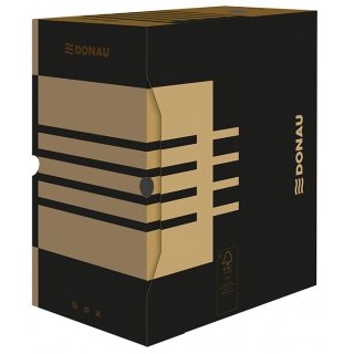 Pudło archiwizacyjne ZAMKNIĘTE 155MM 7663301FSC-02 BRĄZOWE DONAU