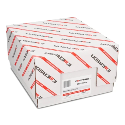 PAPIER KOMP.240X12 1+0 60G EMERSON 240112B060E BIAŁY
