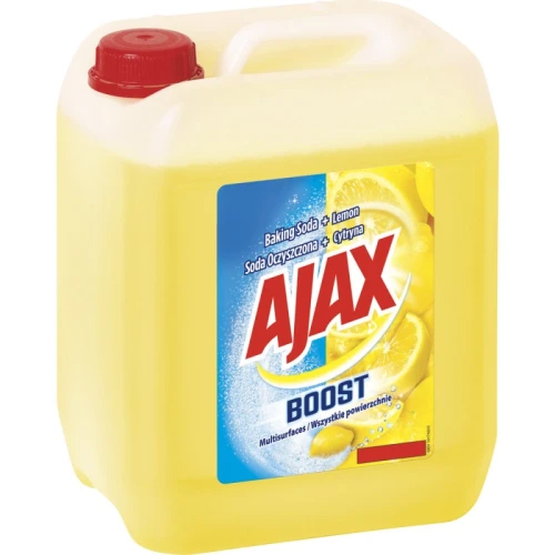 Płyn uniwersalny Ajax 5L Boost soda oczyszczona +cytryna (żółty)