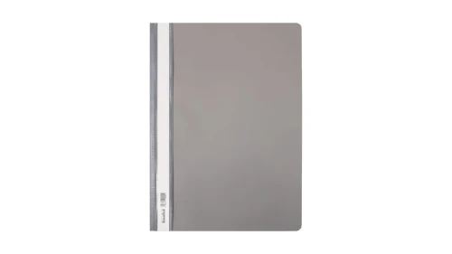 Skoroszyt A4 PVC twardy ST-01-07 szary BIURFOL