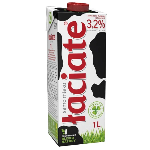 MLEKO ŁACIATE UHT 3,2% 1L