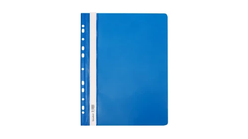 Skoroszyt A4 PVC twardy zawieszany ST-02-03 niebieski BIURFOL