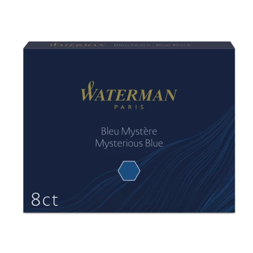 NABOJE 52007 NIEBIESKO-CZARNE S0110910 WATERMAN (GRANATOWE)