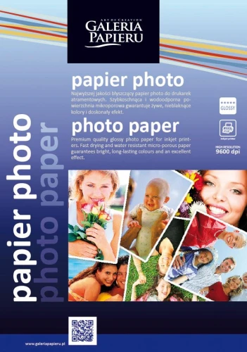 Papier fotograficzny A4 240g 25 ark. 261425 Galeria Papieru INK-JET błyszczący
