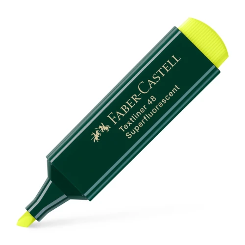 ZAKREŚLACZ FABER-CASTELL 48 ŻÓŁTY 154807