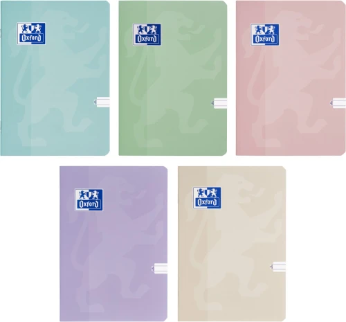 Zeszyt OXFORD Touch Pastel A5 60 kartek w linię 400175352