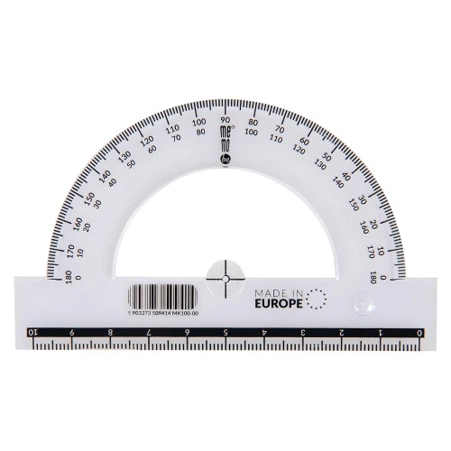 Kątomierz MemoBe by Pratel 10cm 180 stopni MK100-00