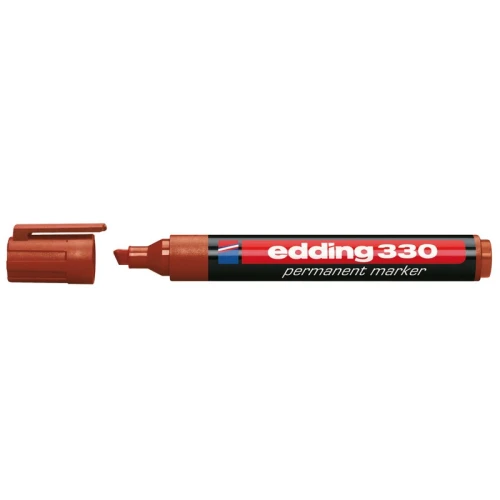 MARKER ŚCIĘTY E-330/007 BRĄZOWY EDDING