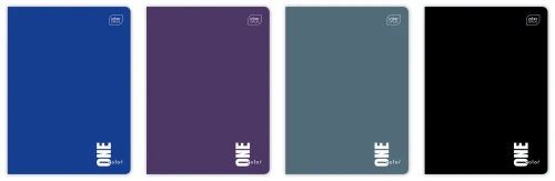 Zeszyt A5 60 kartek w kratkę M 70G UV One Color INTERDRUK