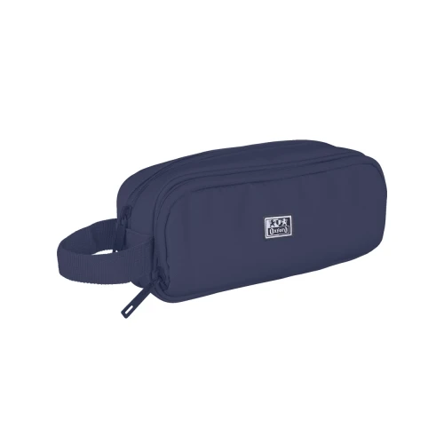Piórnik dwukomorowy OXFORD B-Smart granatowy 400174118