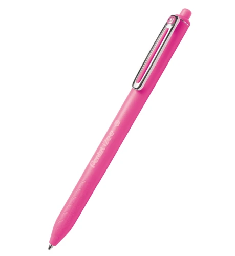 DŁUGOPIS AUT. PENTEL BX467-P RÓŻOWY IZEE