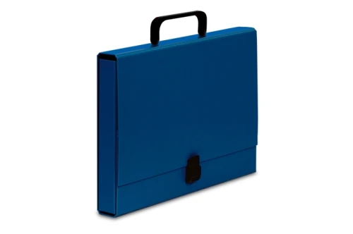 TECZKA Z RĄCZKĄ A4/4CM 304/03 NIEBIESKA VAUPE CLASSIC